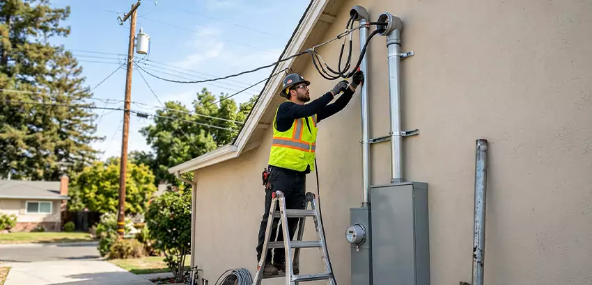 Electrical Service Entrance and Mast Upgrade in Norwalk