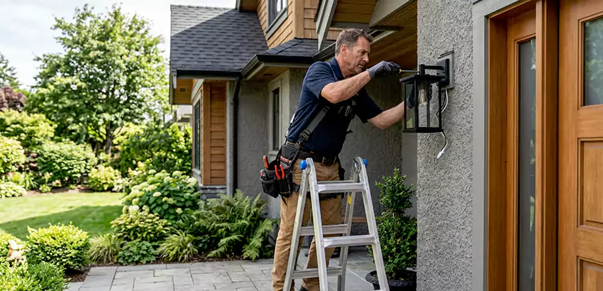 Outdoor and Exterior Light Fixture Installation in Norwalk