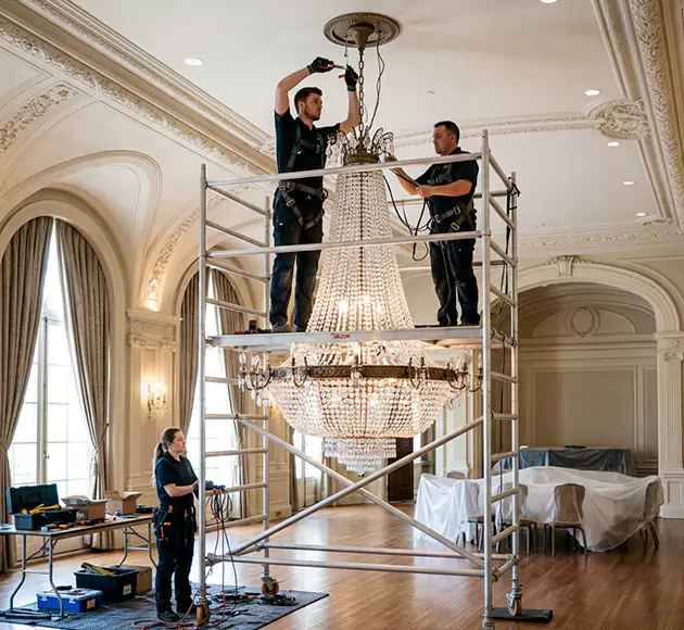 Professional Chandelier Installation: Your Local Fixture Team in Norwalk, IA